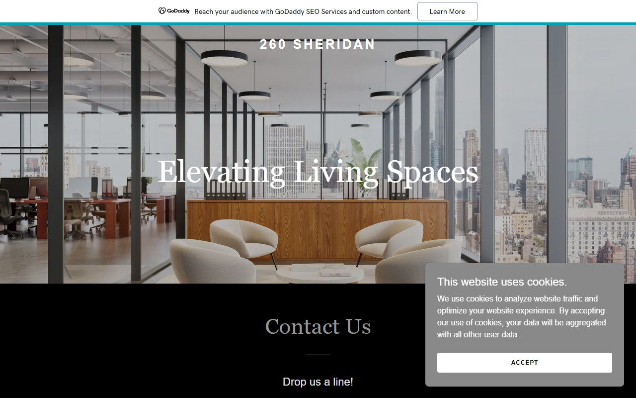 260sheridan.com screenshot