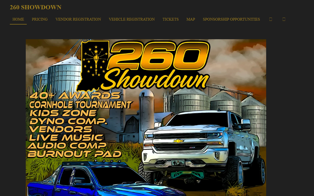 260showndown.com screenshot