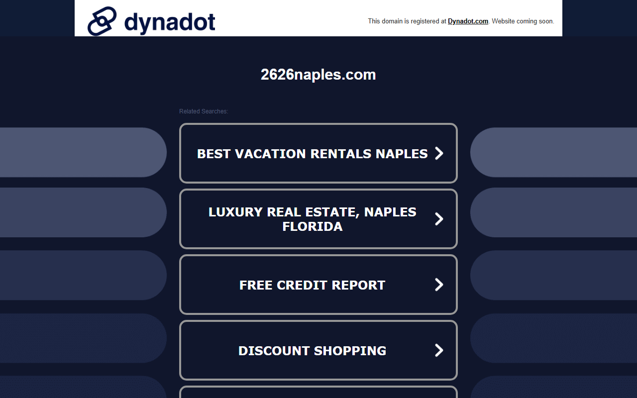 2626naples.com screenshot