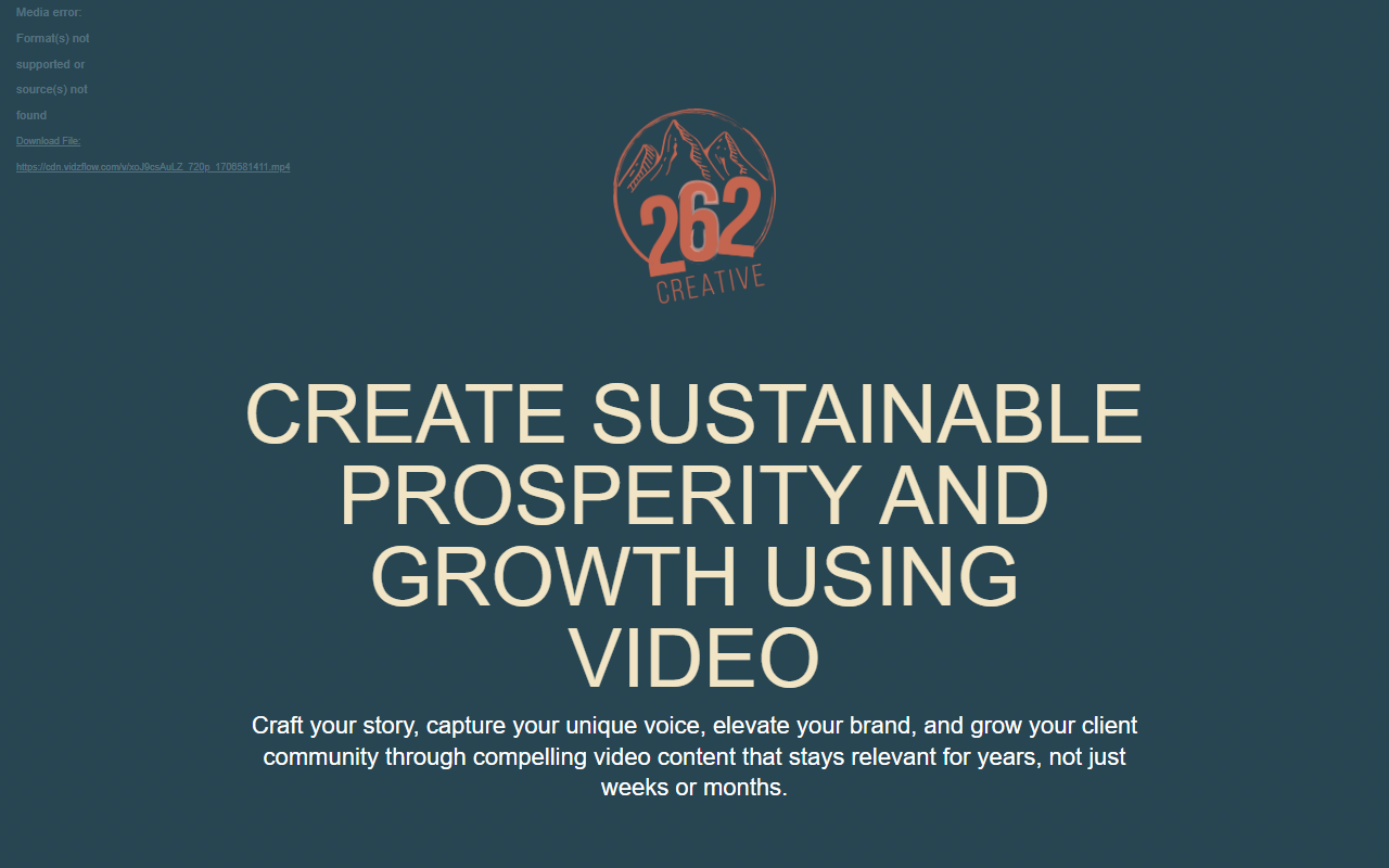 262creative.com screenshot