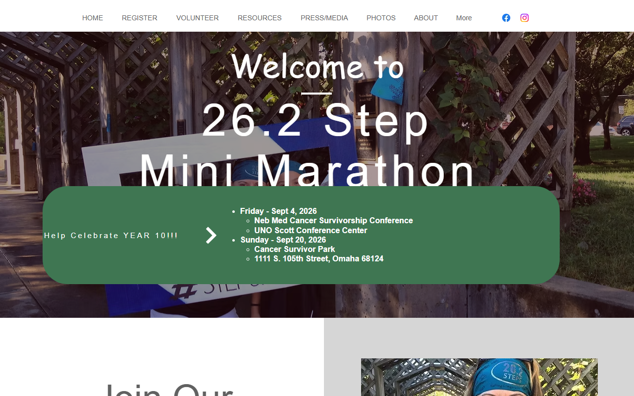 262minimarathon.com screenshot