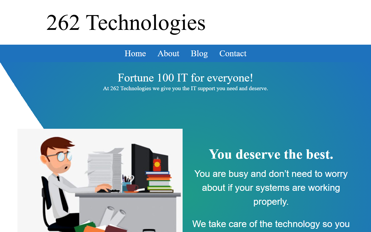 262technologies.com screenshot