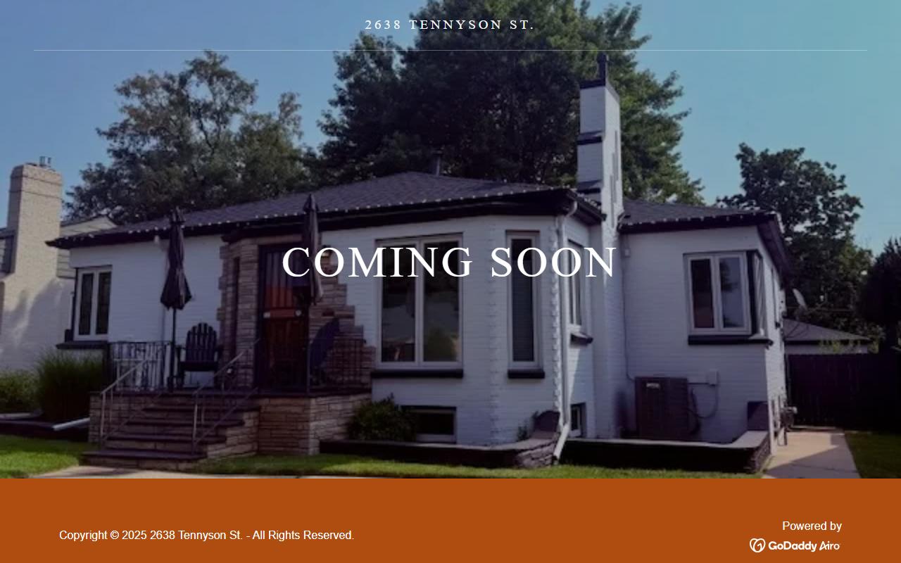 2638tennyson.com screenshot