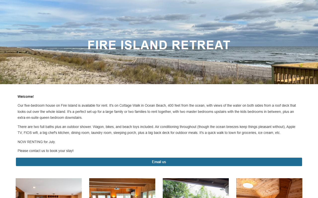 263cottage.com screenshot