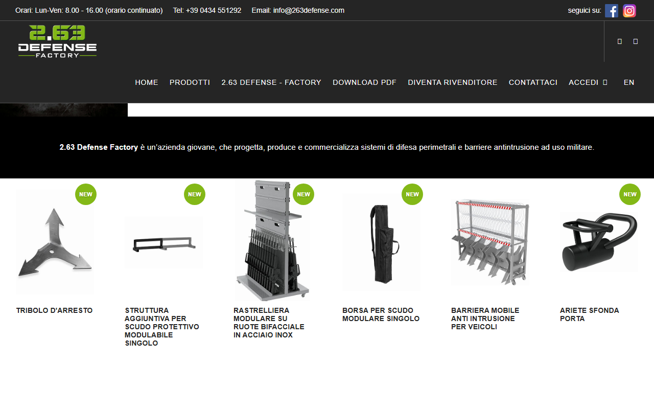 263defense.com screenshot