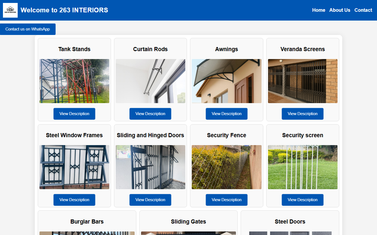 263interiors.com screenshot