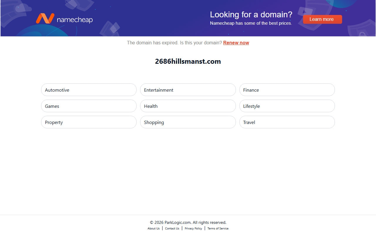 2686hillsmanst.com screenshot