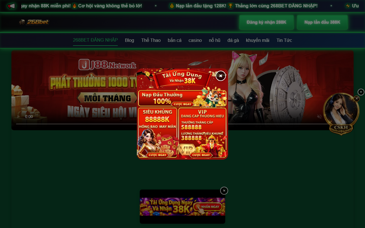 268betloginbet.com screenshot