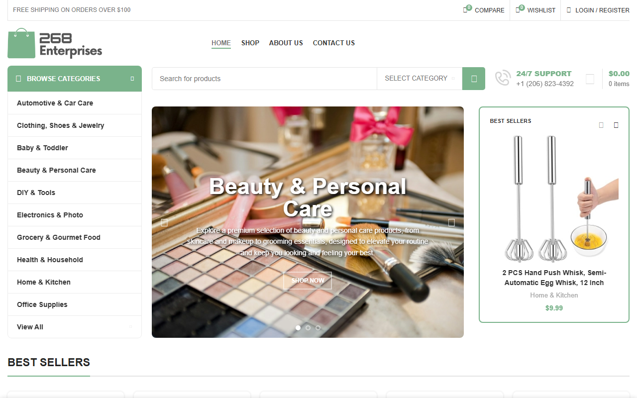 268enterprises.com screenshot