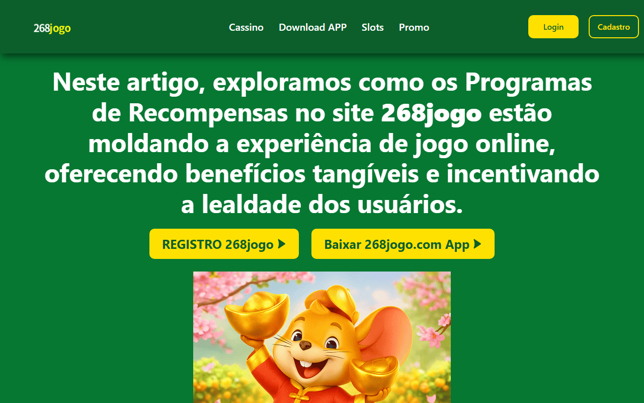 268jogoslot.com screenshot