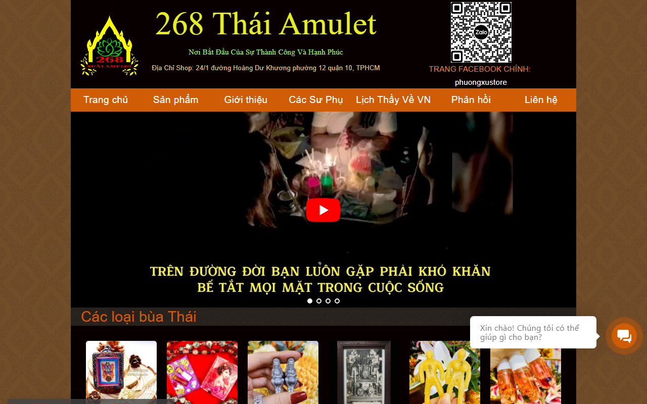268thaiamulet.com screenshot