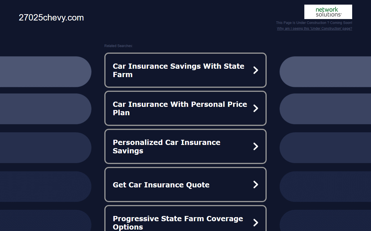 27025chevy.com screenshot