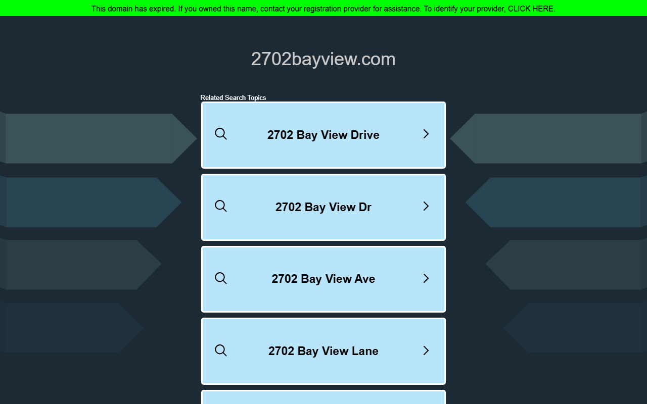 2702bayview.com screenshot