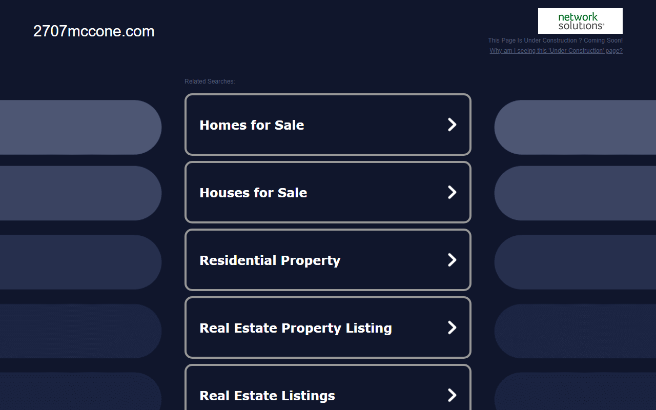 2707mccone.com screenshot