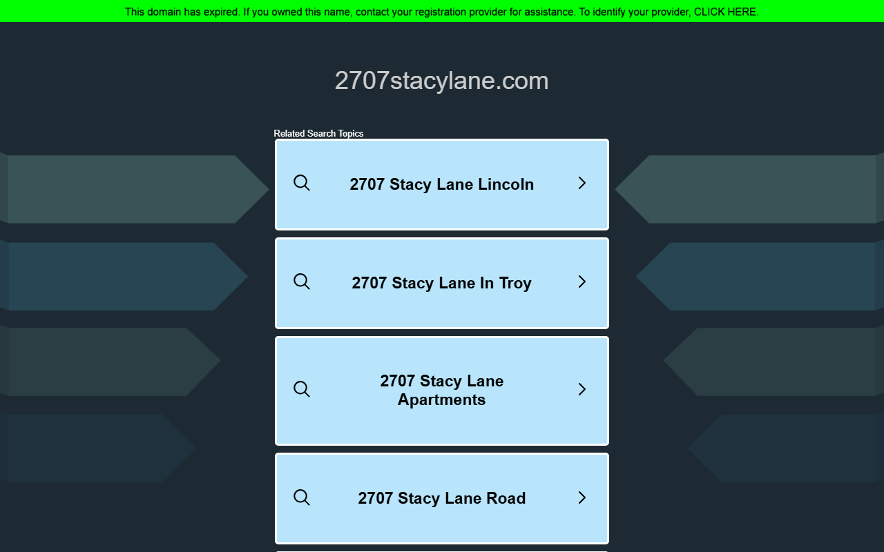 2707stacylane.com screenshot