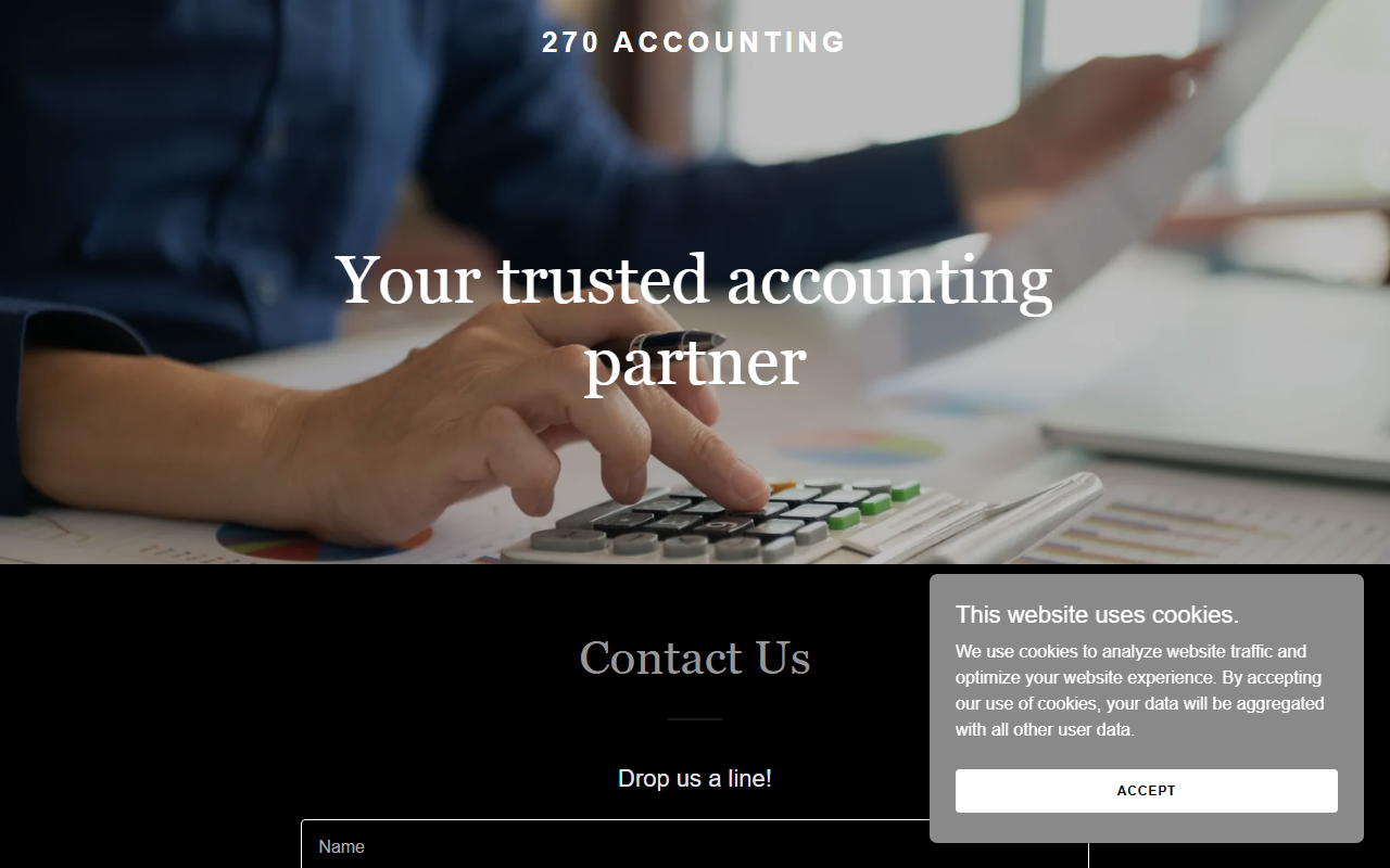 270accounting.com screenshot