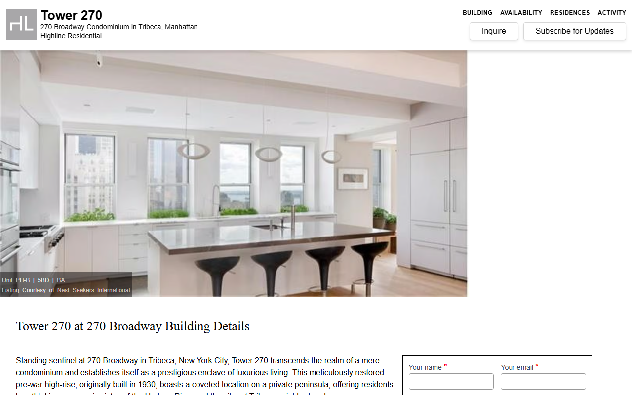 270broadway.com screenshot