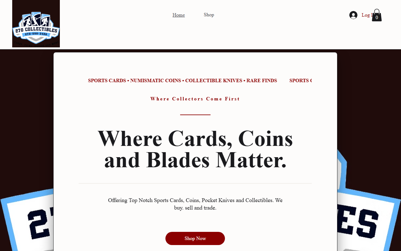 270collectibles.com screenshot