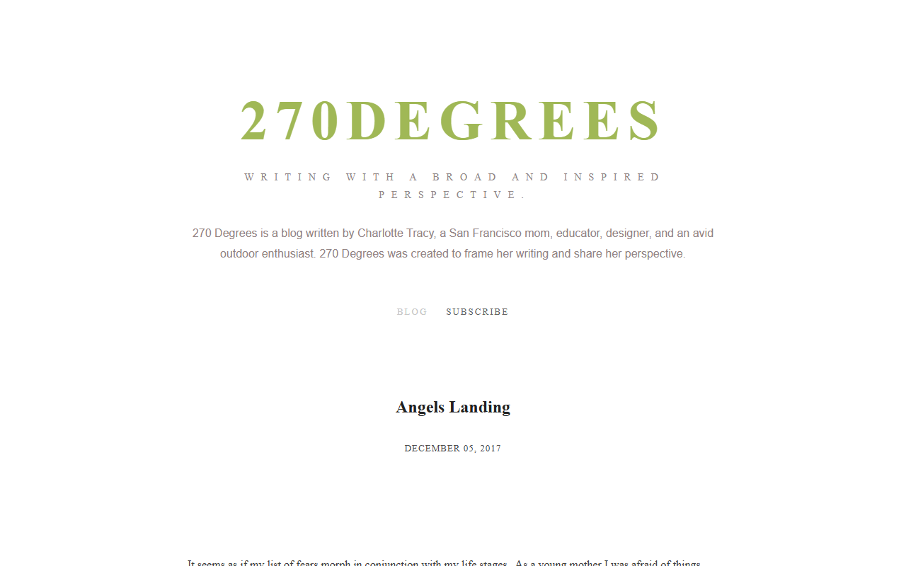 270degreesblog.com screenshot