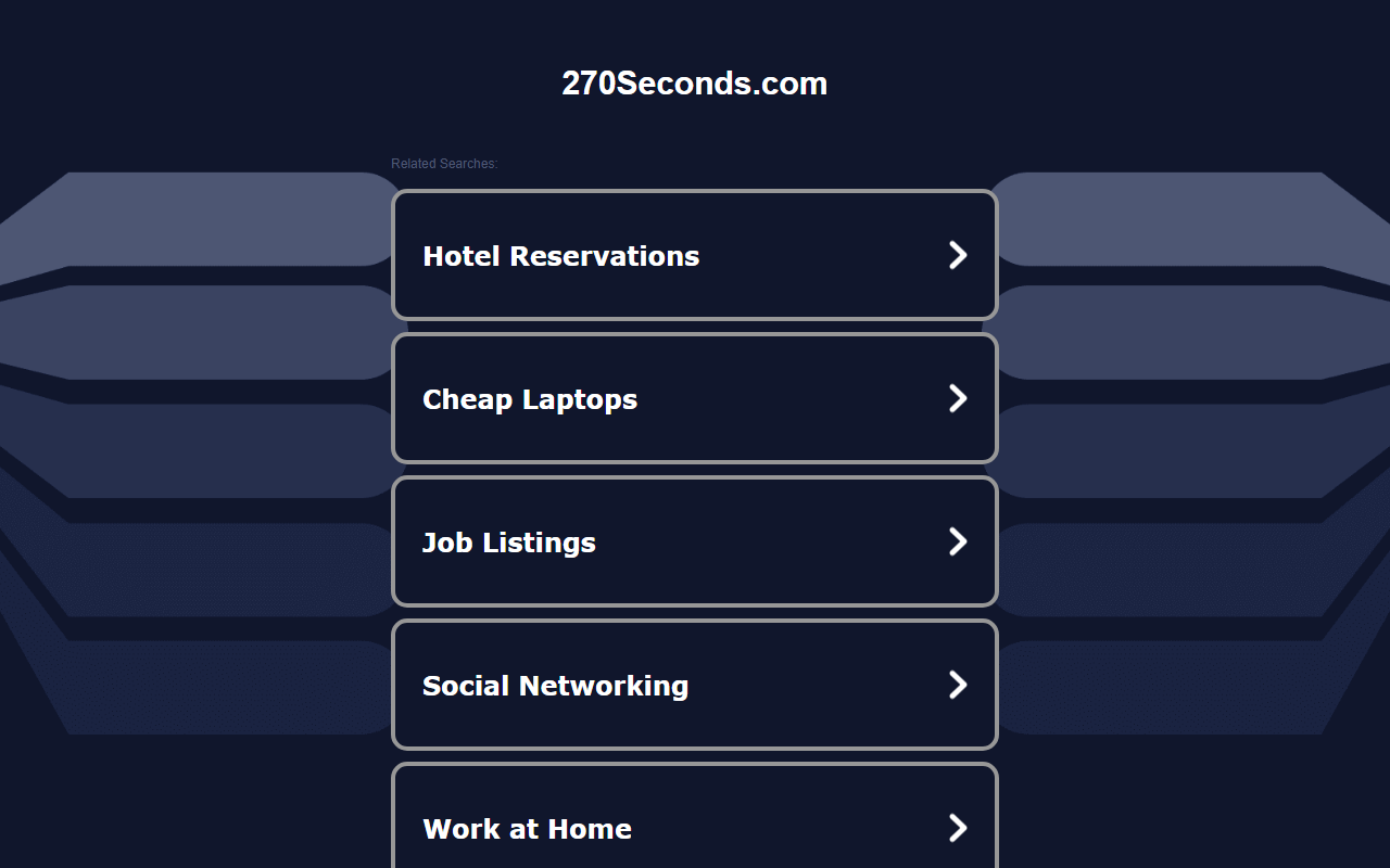 270seconds.com screenshot