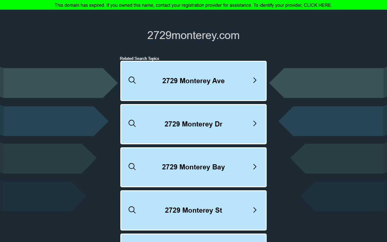 2729monterey.com screenshot