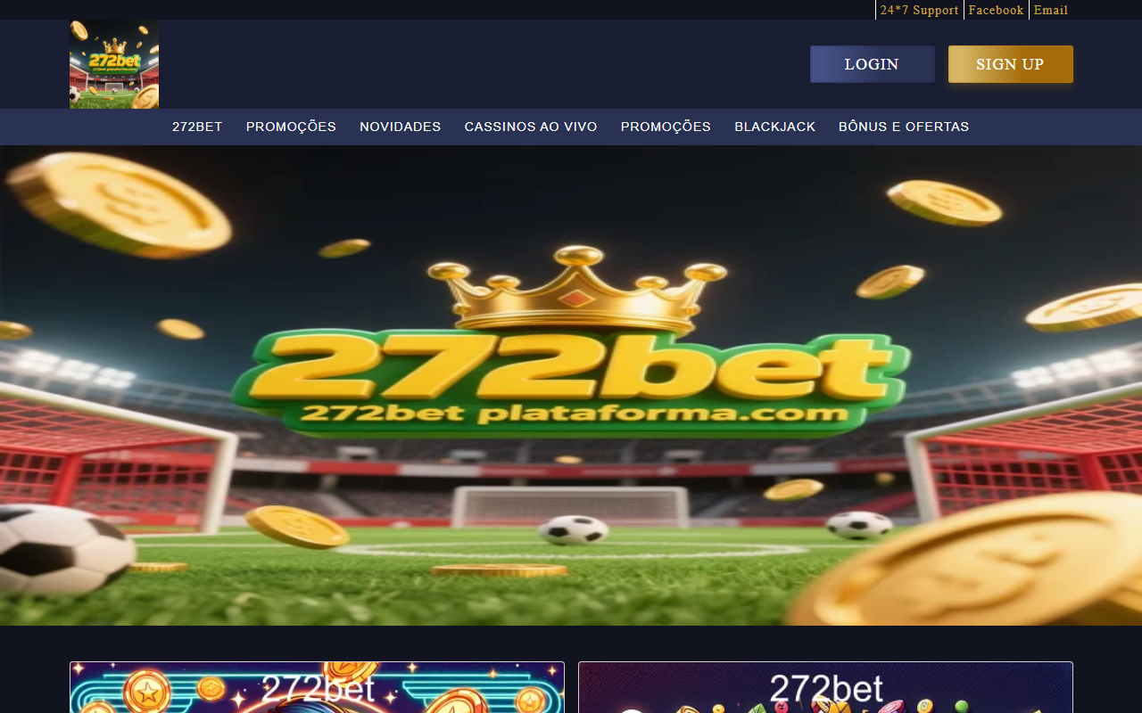 272betplataforma.com screenshot