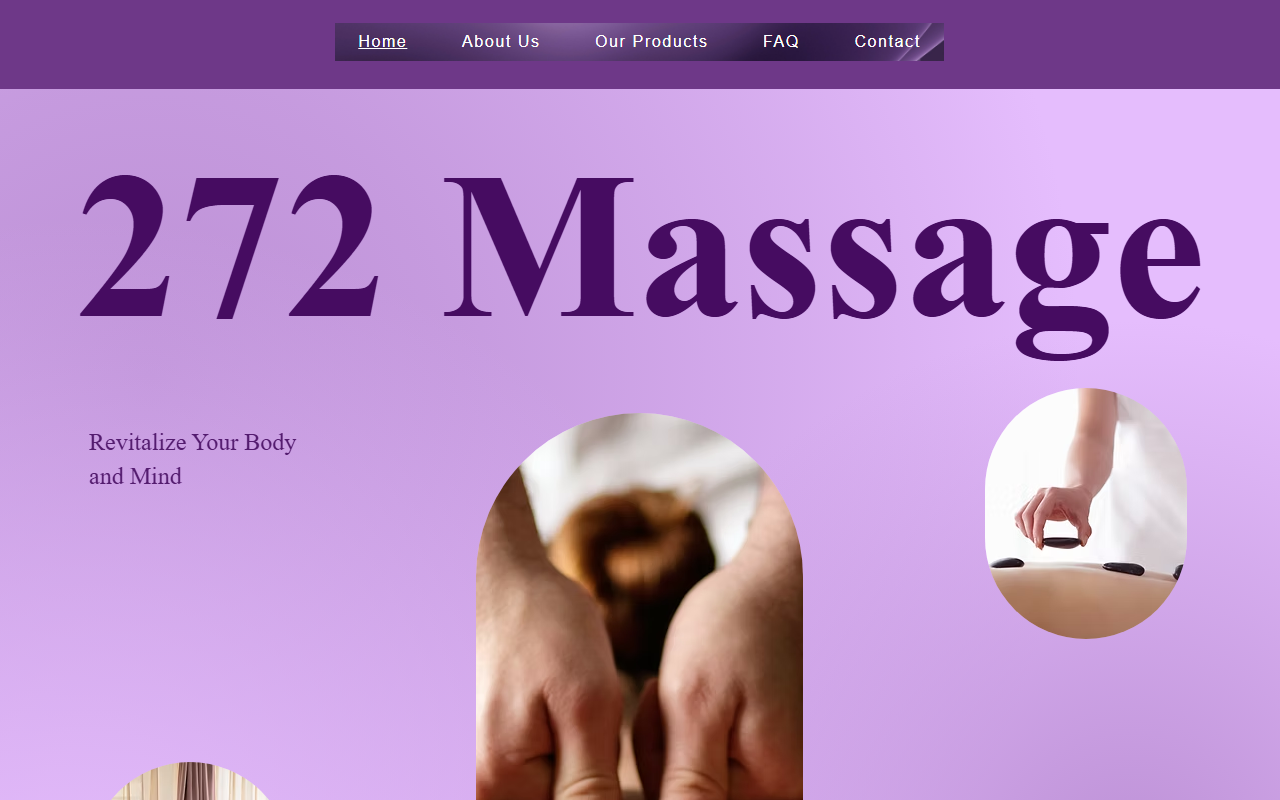 272massage.com screenshot