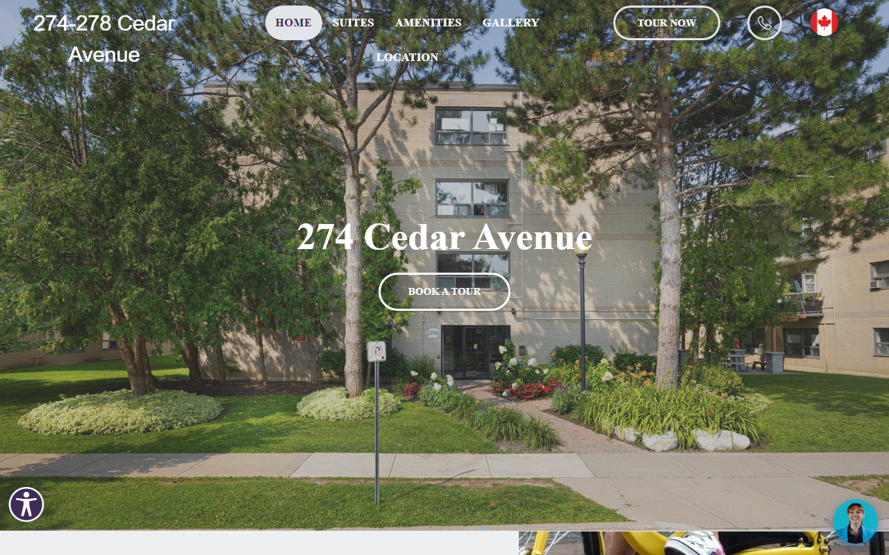274cedarave.com screenshot