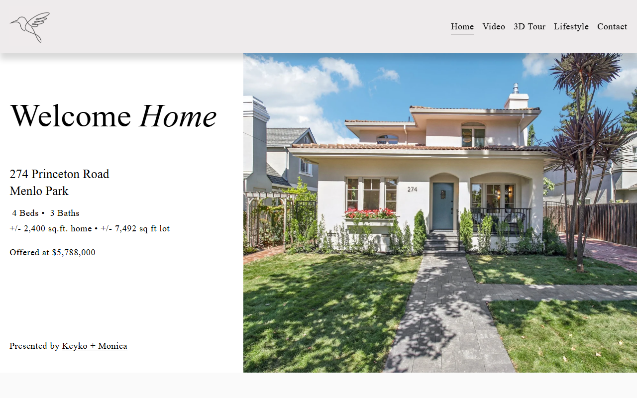 274princeton.com screenshot
