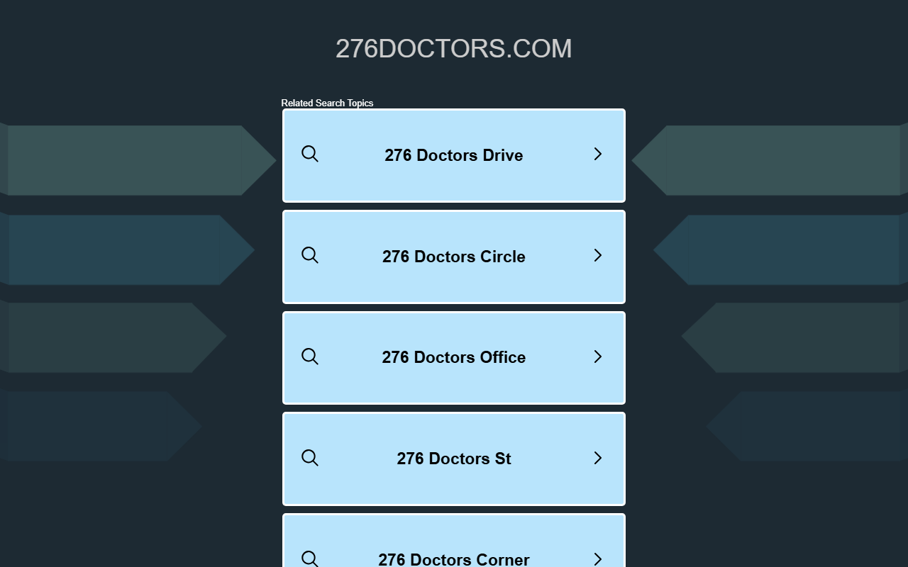 276doctors.com screenshot