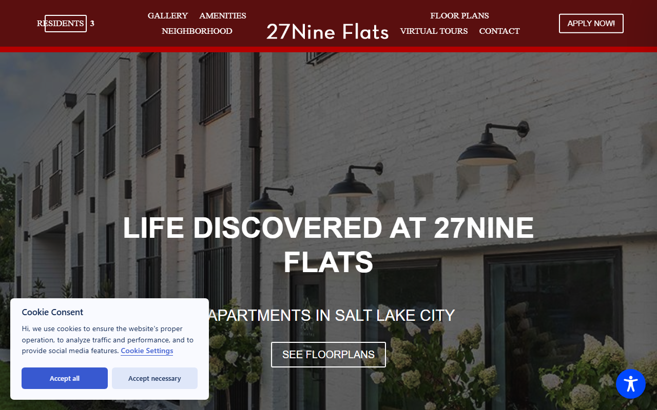 279flatsapts.com screenshot