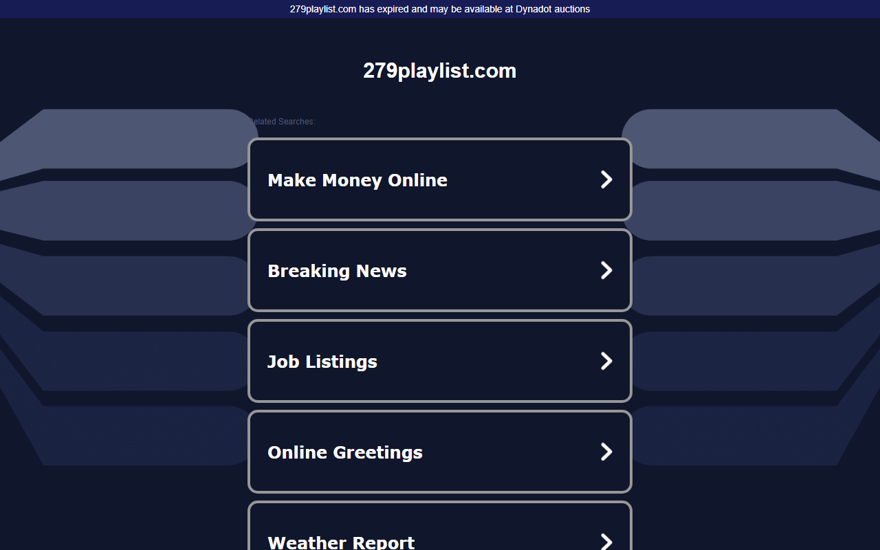 279playlist.com screenshot