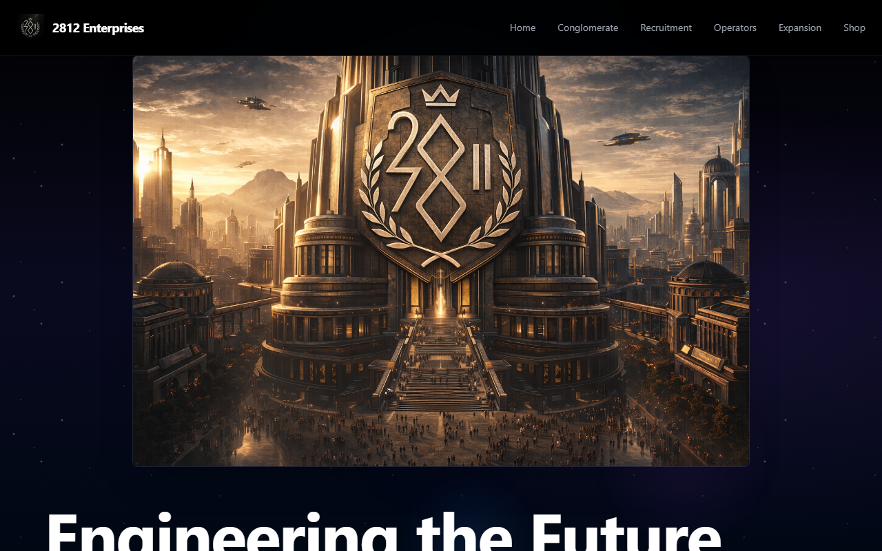 2812enterprises.com screenshot