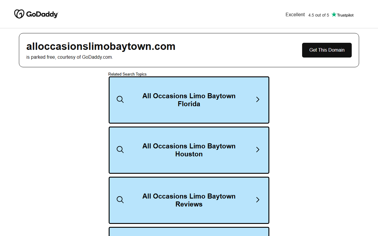 281428limo.com screenshot