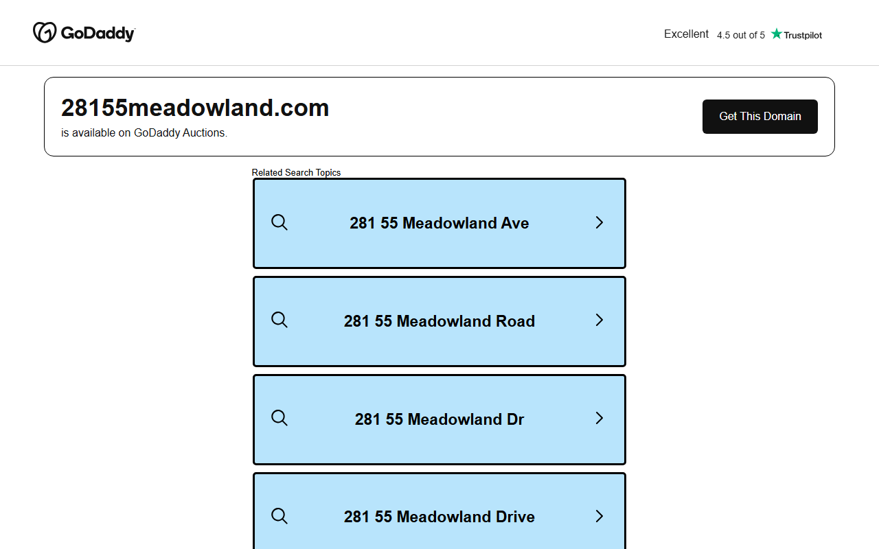 28155meadowland.com screenshot