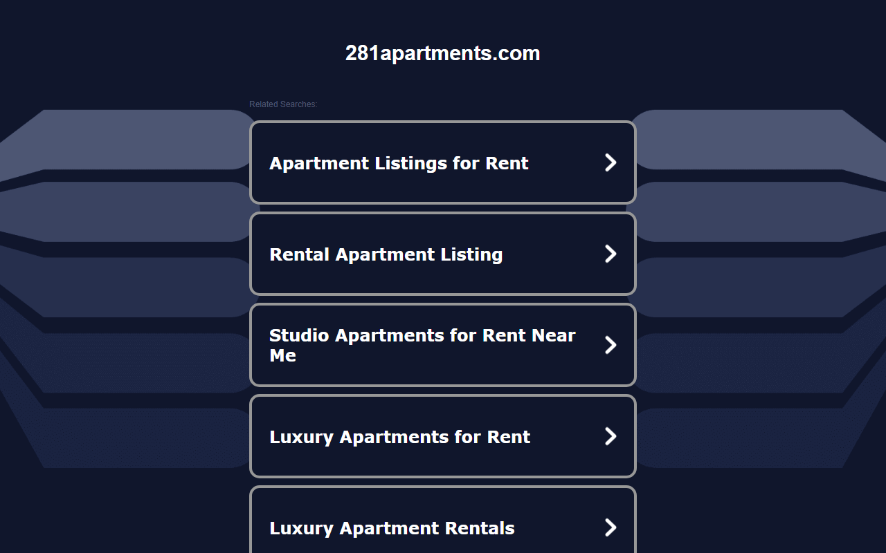 281apartments.com screenshot