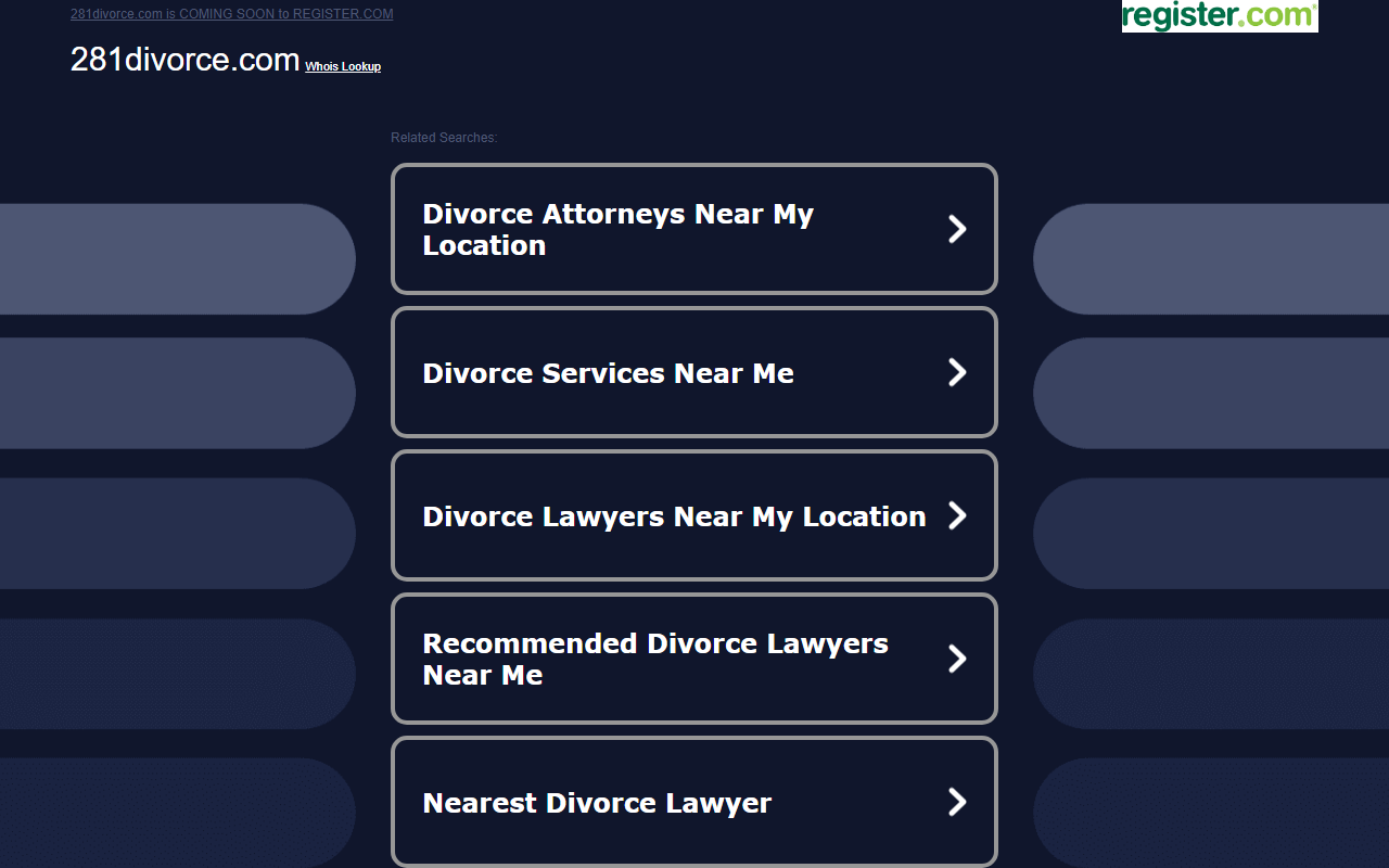 281divorce.com screenshot