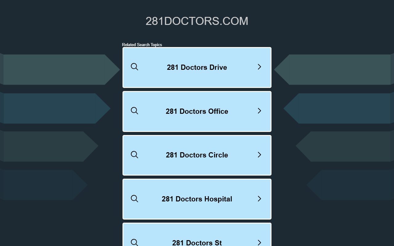 281doctors.com screenshot