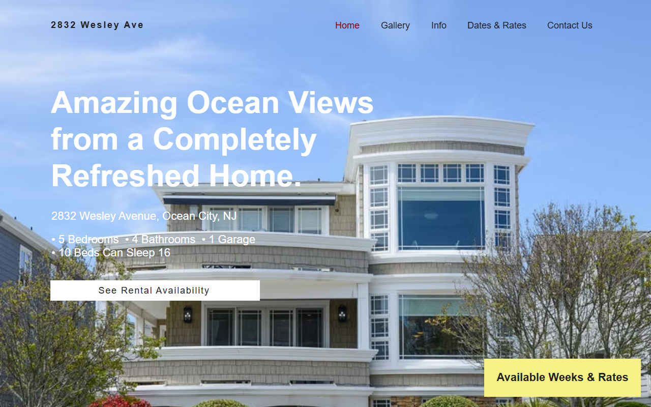 2832wesley.com screenshot
