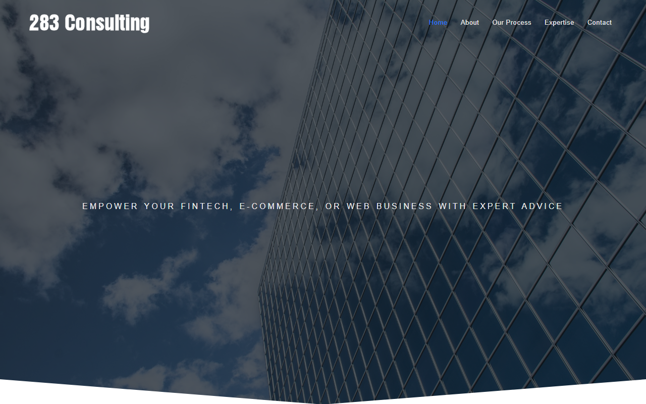 283consulting.com screenshot