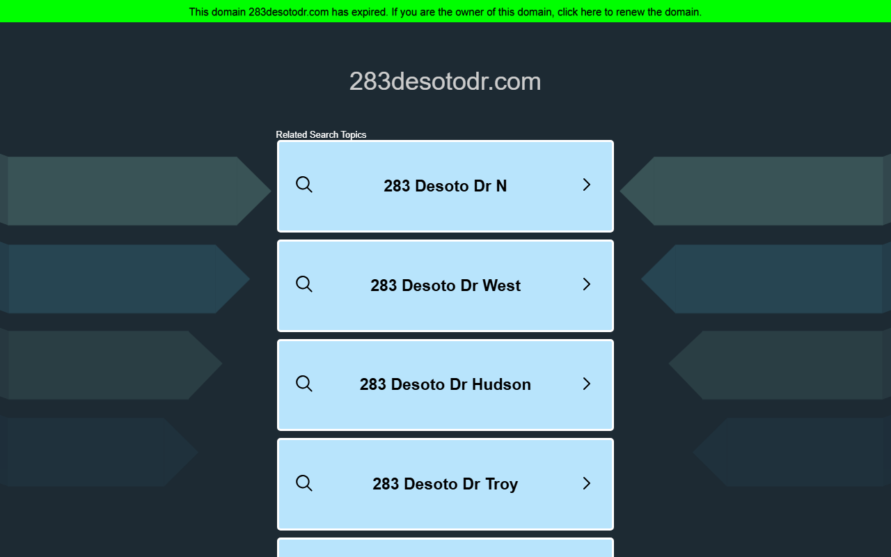 283desotodr.com screenshot
