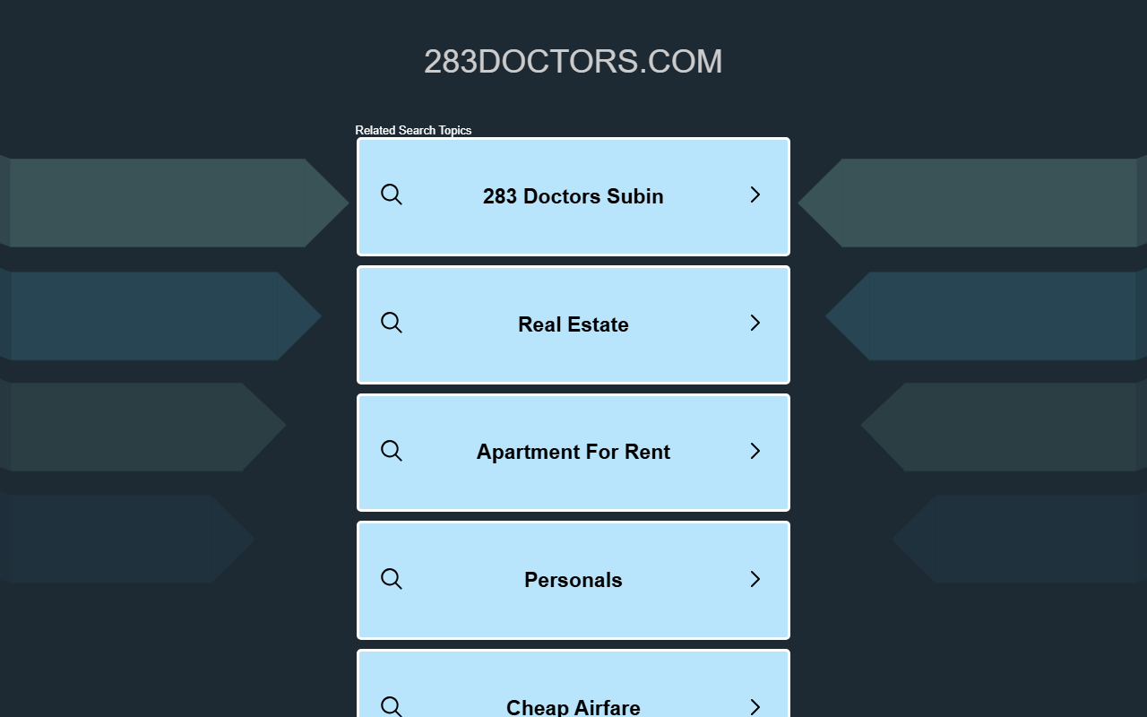 283doctors.com screenshot