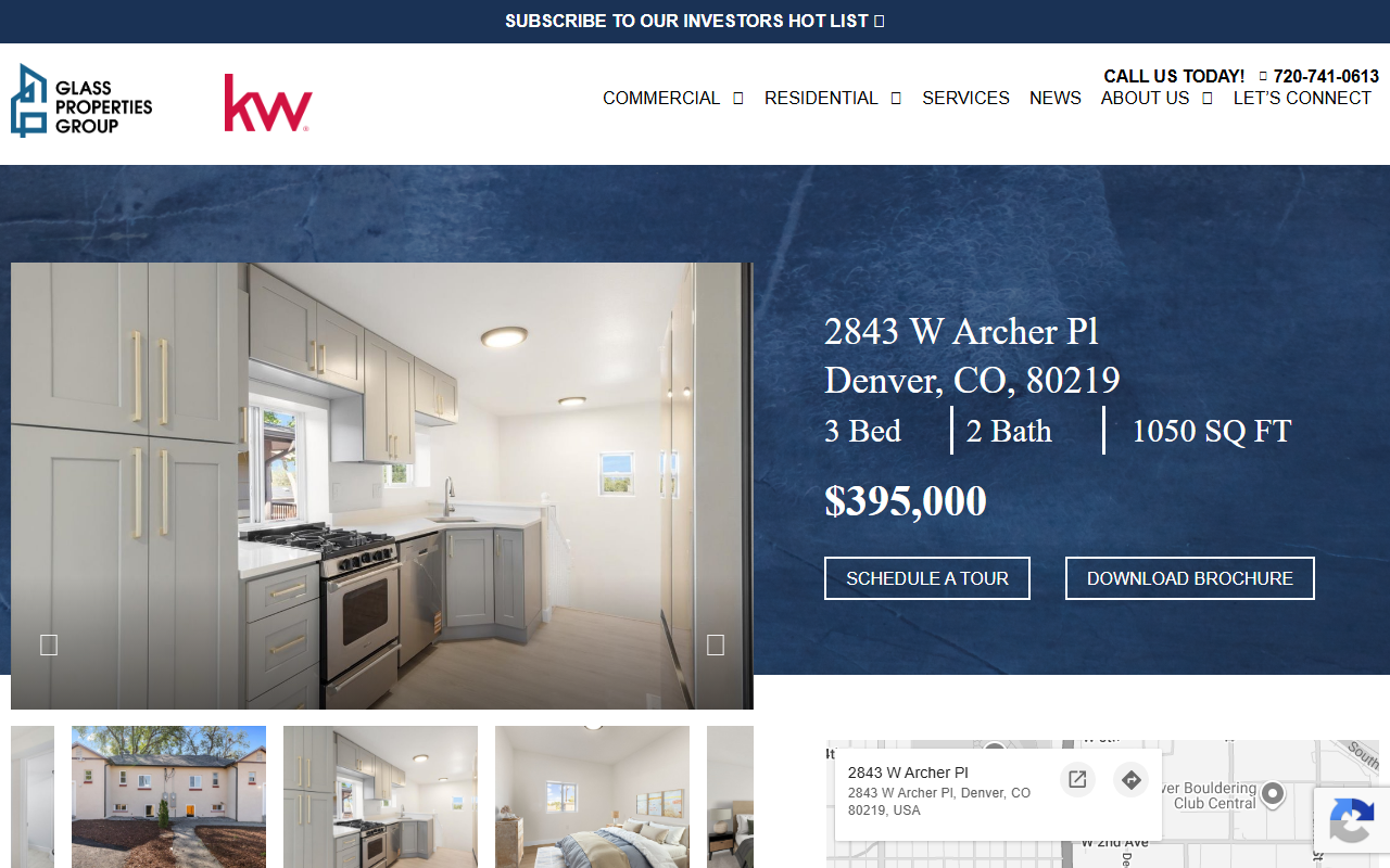 2843archer.com screenshot