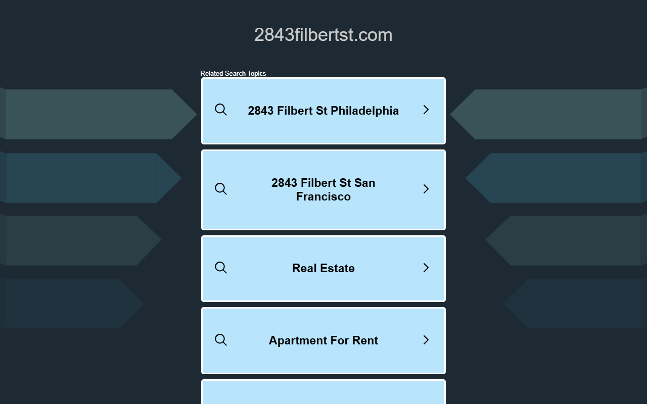 2843filbertst.com screenshot