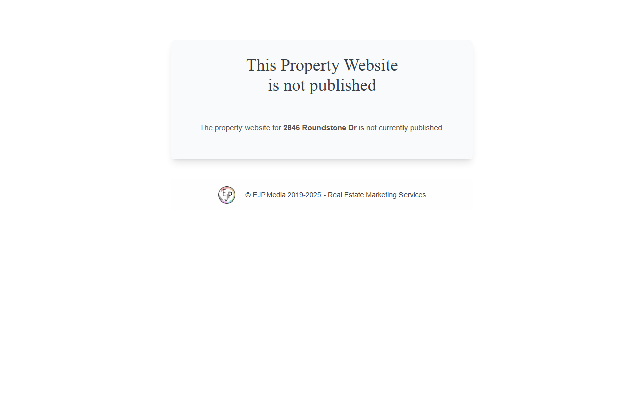 2846roundstonedr.com screenshot