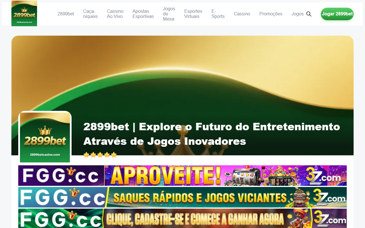 2899betcasino.com screenshot