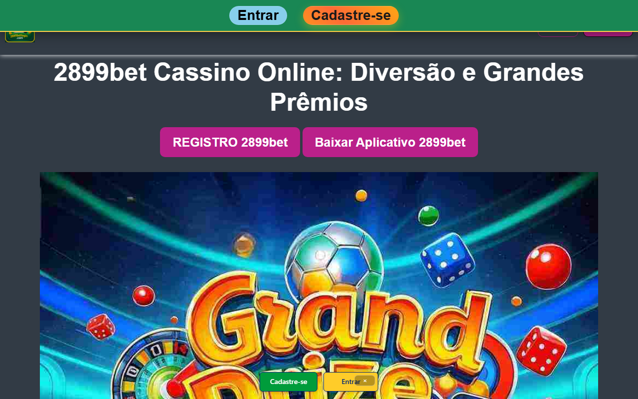 2899betlogin.com screenshot