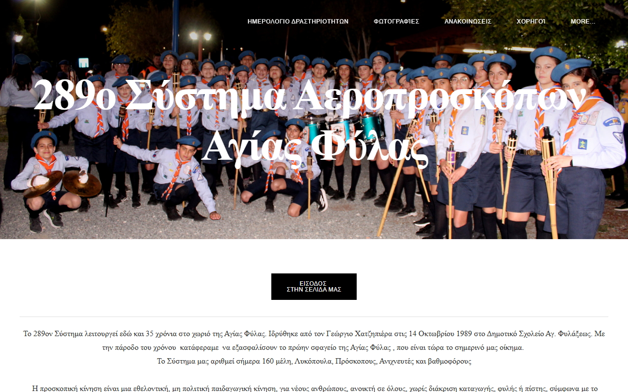 289scoutgroup.com screenshot