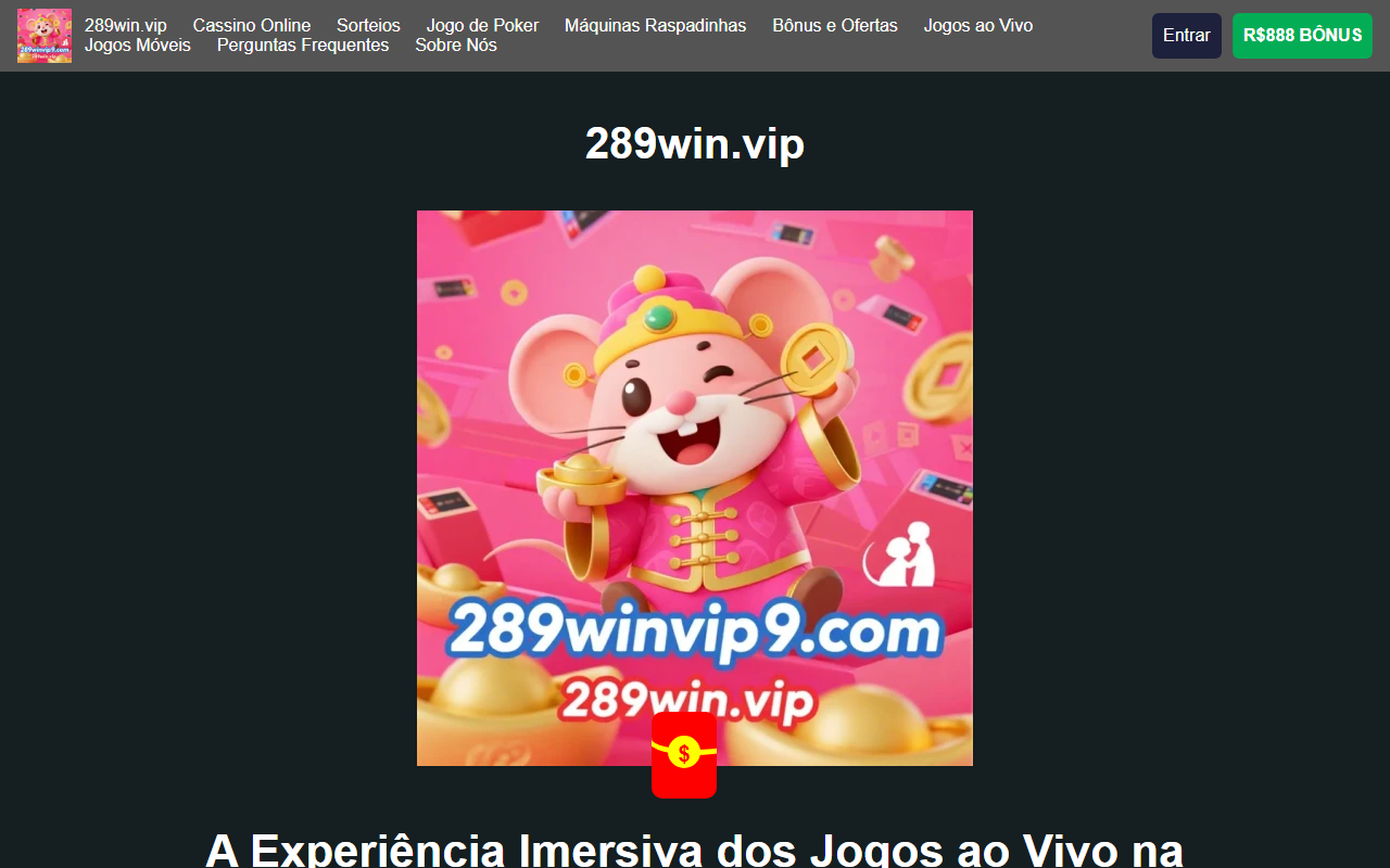 289winvip9.com screenshot