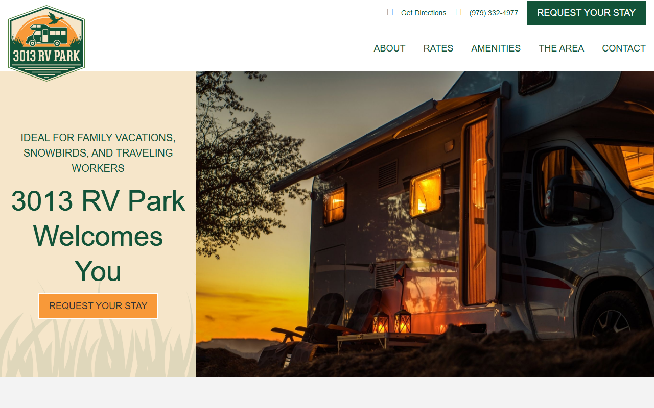 3013rvpark.com screenshot
